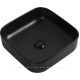 Раковина накладная Aquanet CITY-1-MB 385х385х140 мм черный матовый 00245837