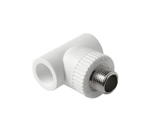 Тройник комбинированный Pro Aqua PP-R 32x3/4 НР белый PA25016P
