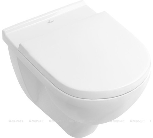 Унитаз подвесной Villeroy &amp; Boch O.novo 360x560 мм DirectFlush с сиденьем 5660HR01