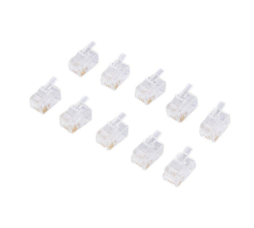 Коннектор ectoControl 4P4C RJ11 10 шт. ec01062