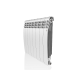 Радиатор биметаллический Royal Thermo BiLiner 500 Bianco Traffico 8 секций боковое подключение 1176306 RAL 9016