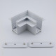 Соединитель угловой L-образный для треков встраиваемых Aployt Magnetic track 220 APL.0285.10.01