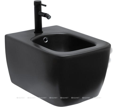 Биде подвесное Allen Brau LIBERTY 2 518x367 мм черный матовый 4.33010.31