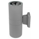 Накладной светильник Jazzway PWL-300110/30D 2x9w 6500K GR