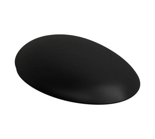 Сиденье для унитаза Laufen Alessi One 48.1x35x10.7 см с микролифтом черный матовый 8.9297.1.716.000.1