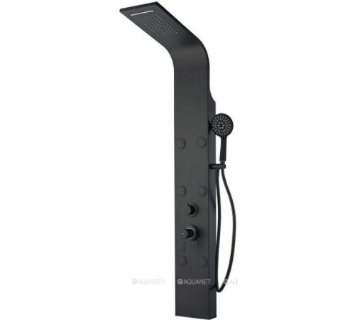 Душевая панель Aquanet Galaxy Black с верхним душем AP40-04