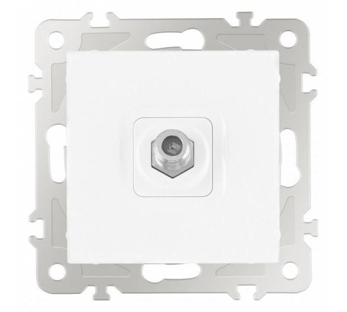 ТВ-розетка без рамки Arte Milano am-206 206.42-1.white