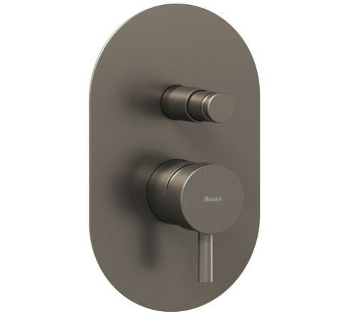 Смеситель скрытого монтажа Ravak Espirit ES 061.20GB.O2 графит X070321