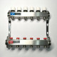 Коллекторная группа WATTS HKV-T 1 x 6 выходов 3/4 EK из нержавеющей стали 451W4306