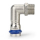 Угольник 90° Varmega Inox Press раструб — наружная резьба 22 мм x 3/4 1659691
