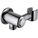 Шланговое подсоединение с держателем Aquatek КЛАССИК хром AQ2462CR