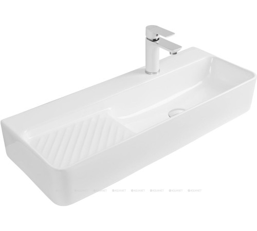 Раковина подвесная Aquanet Comfort-5 800х305х130 мм белая 00326055