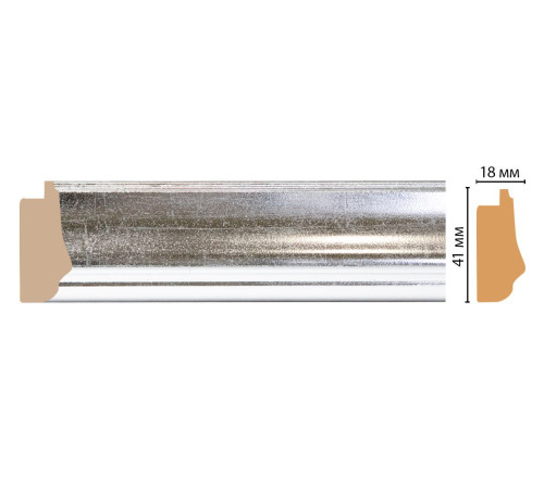 Багет из полистирола DECOMASTER 41х18х2900 мм 477-1144 ДМ