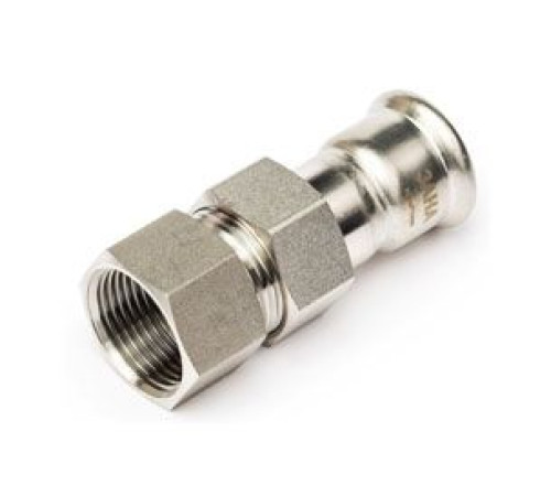 Соединение разъемное SANHA NiroPress AISI 304L ВПр-НР 18 мм x 1/2 691333GMVA1812.3