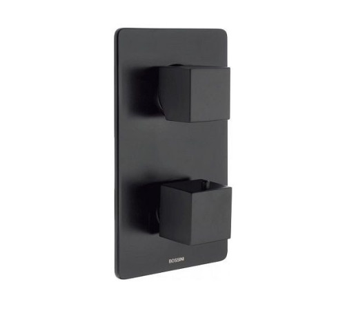 Наружная часть термостата Bossini Cube/Gillo черный матовый Z00061.073_УЦ