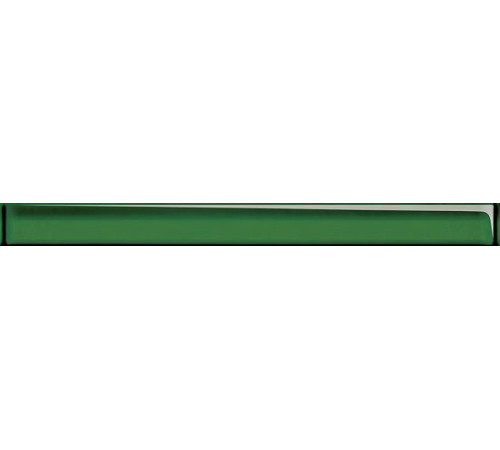 Бордюр стеклянный Cersanit Universal Glass зеленый 4x45 см UG1H021