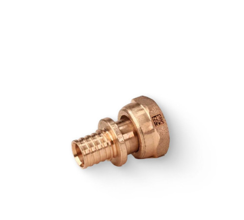 Муфта с накидной гайкой Rehau RAUTITAN RX+ 16 x 1/2 бронза 1456335-001