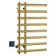 Полотенцесушитель электрический Boheme Uno 50x11,8x80 см gold 722-G