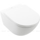 Унитаз подвесной Villeroy &amp; Boch Subway 3.0 560x370 мм без сиденья 4670T001