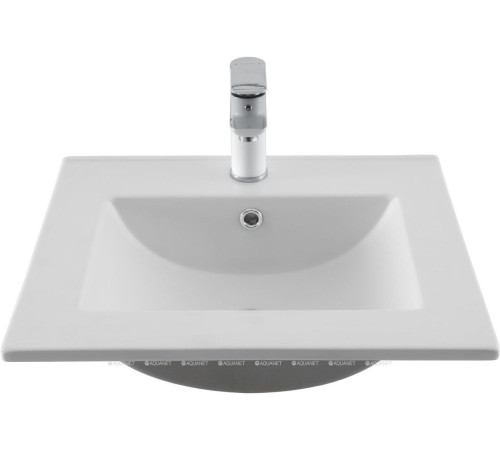 Раковина-столешница Aquanet Flat 50 белый матовый 00330428