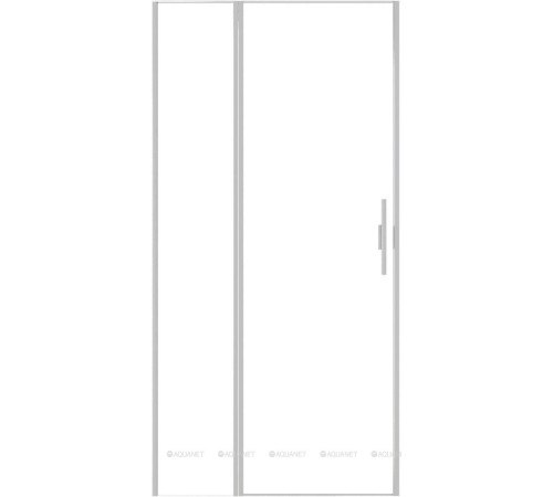 Душевая дверь в нишу Allen Brau Priority 1000 мм стекло Optiwhite серебро 3.31005.BA