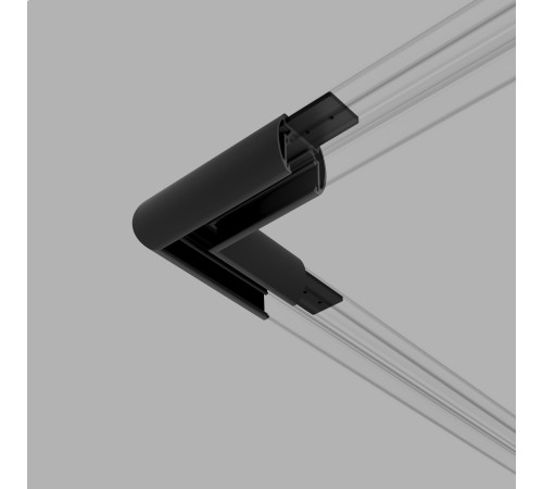 Slim Magnetic Коннектор угловой для шинопровода Round накладной 85135/00 85135/00