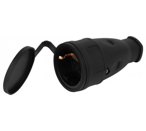 Розетка с заземлением Эра RX10-B-IP44