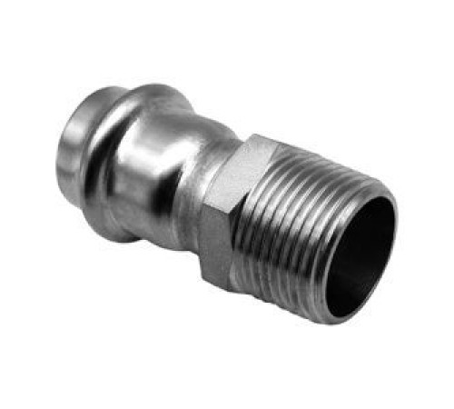 Муфта пресс Kromwell из нержавеющей стали с наружной резьбой 15х3/4 KW.SP901001505
