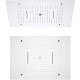 Верхний душ Aquanet 600x430 мм 3 режима (внешняя и скрытая часть) хром AQ2083CR