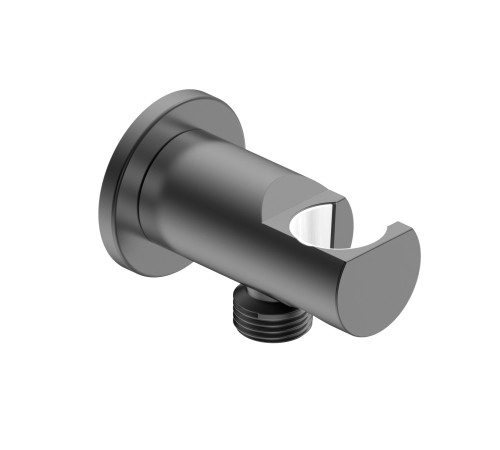 Шланговое подсоединение с держателем AQUAMERIT Siena металл AQM8714GM