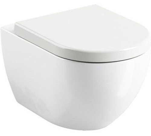 Унитаз подвесной RAVAK Uni Chrome белый X01516