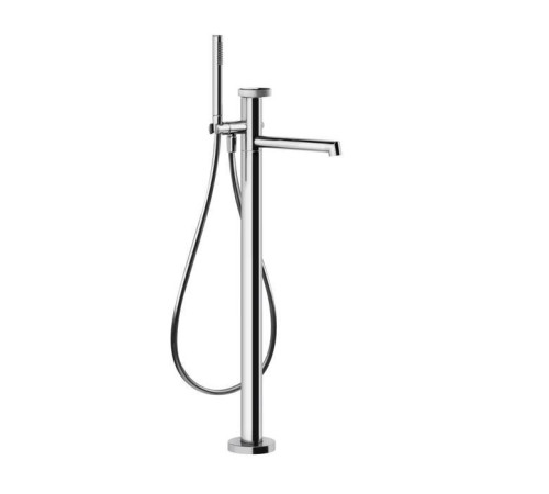 Смеситель для ванны напольный Gessi Anello внешняя часть хром 63328#031