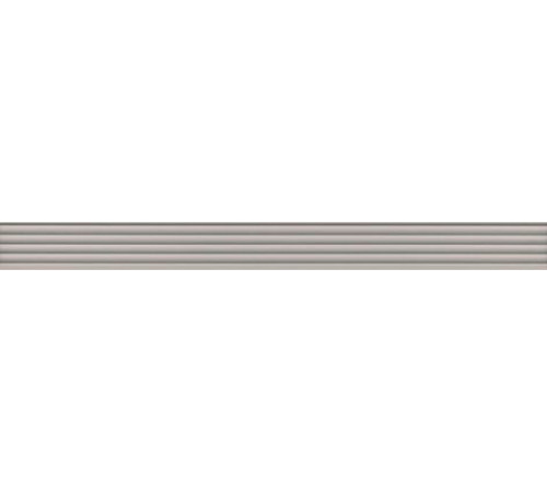 Бордюр Kerama Marazzi Монфорте бежевый структура обрезной 3.4х40 см LSA011R
