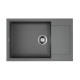 Кухонная мойка Omoikiri Sakaime 78-LB-GR Tetogranit 78x50 см leningrad grey 4993555