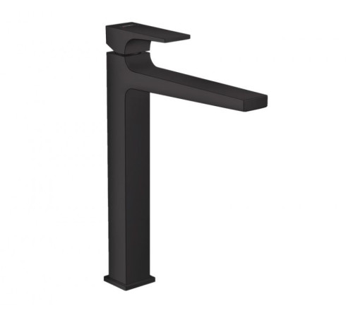 Смеситель для раковины Hansgrohe Metropol 260 Push-Open черный матовый 32512670