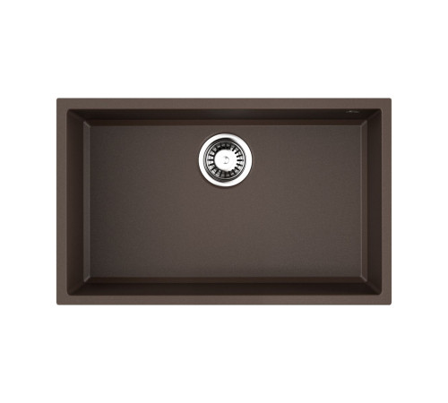 Кухонная мойка Omoikiri Tedori 66-U Tetogranit 66x22 см espresso 4997237