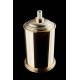 Ведро мусорное напольное Boheme Murano Cristal золото 10907-CRST-G