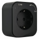 Розетка с заземлением для трека Arte Milano Am-track-sockets черный 380022TS/ES Black