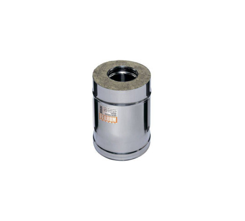 Труба сэндвич Ferrum 0.25 м 150/210 мм AISI 430 0.8 мм/Нерж Af3835