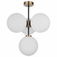 Люстра на штанге 33 идеи S32WH CHN800S.04.17ABL.ASB-S32WH