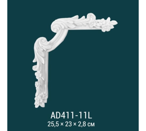 Угловой элемент для молдинга Perfect AD411-11L