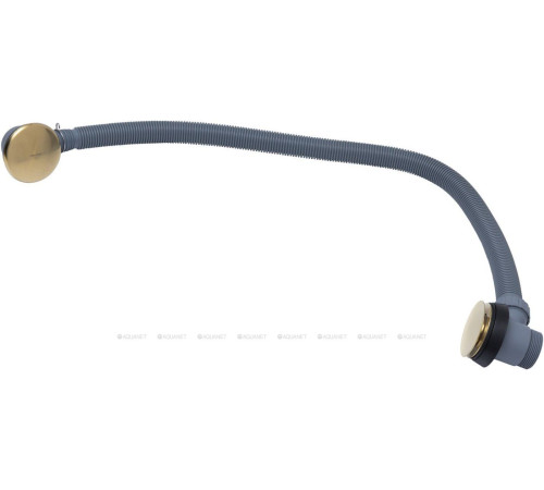 Слив-перелив Allen Brau Priority Round Click-Clack 600 мм браш. золото 5.31027-GB