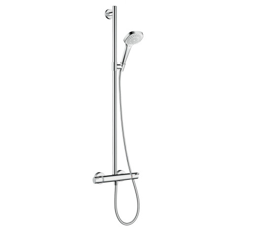 Душевая система hansgrohe Croma Select E SemiPipe Multi с термостатом без верхнего душа 27248400