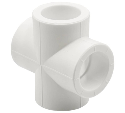 Крестовина THERMOLIGHT PP-R 25 мм белая 1620494