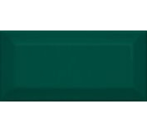 Плитка настенная Kerama Marazzi Клемансо зеленый грань 7.4x15 см 16058