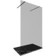 Душевая перегородка Allen Brau INFINITY 2 Walk-in 1200 мм тонир. медь браш 3.21048.60.T