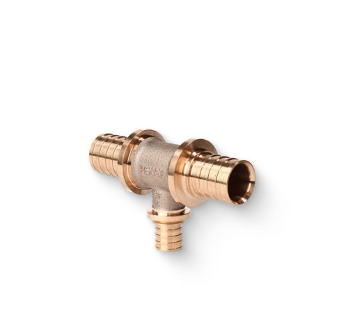 Тройник Rehau RAUTITAN RX+ 32-25-32 мм бронза 14570663001