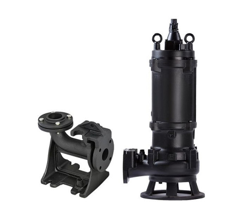 Насос погружной CNP 65WQ40-16-4ACW(I) 4 кВт DN65 с режущим механизмом и муфтой 65WQ40-16-4ACW(I)+TOS-65