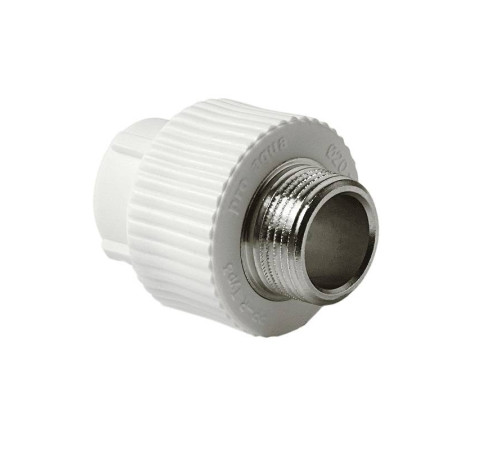 Муфта комбинированная Pro Aqua PP-R 32x1/2 НР белая PA23015P