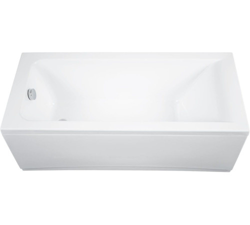 Ванна акриловая Aquanet Bright 155x70 см с каркасом и сливом-переливом 00239666